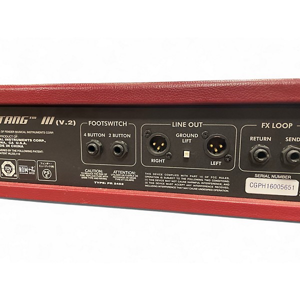 Used Fender mustang III Guitar Combo Amp