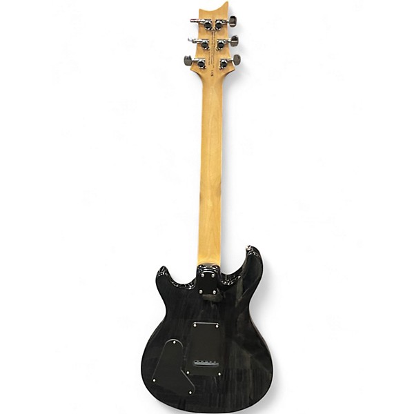 Used 2020s PRS SE Swamp Ash Special Trans Black Solid Body Electric Guitar