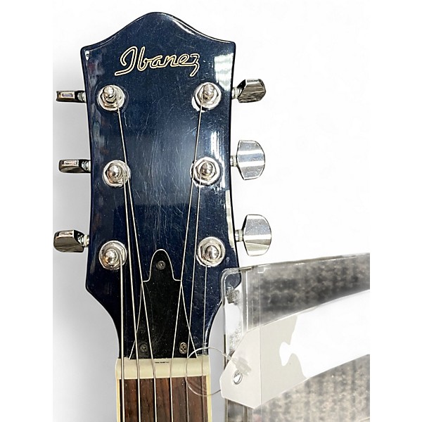 Used Ibanez JX70 Trans Blue Acoustic Electric Guitar