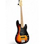 Used Fender American Performer Precision Bass 3 Tone Sunburst Electric Bass Guitar thumbnail