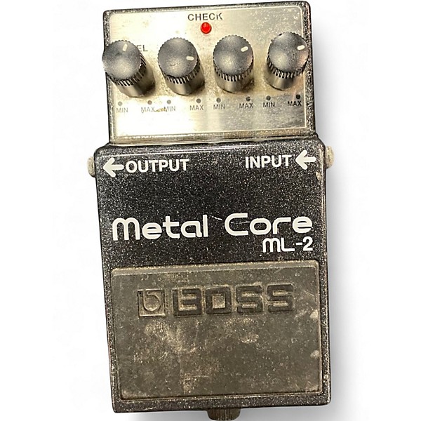 Used BOSS ML2 Metal Core Distortion Effect Pedal