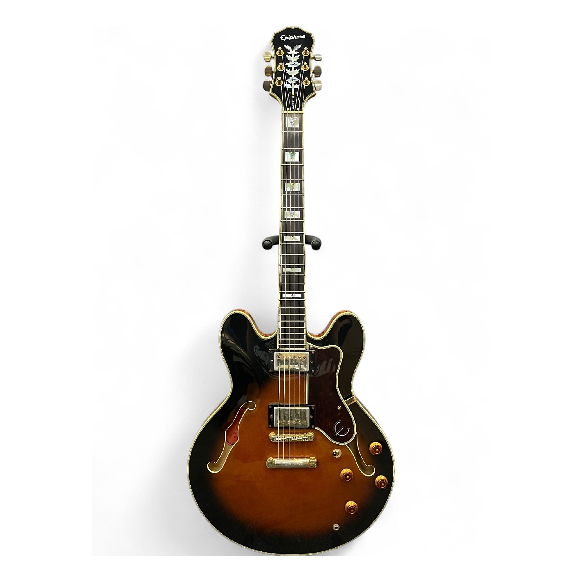 Epiphone シェラトン　2000年製 Used 2000s Epiphone Sheraton Vintage Sunburst Hollow Body Electric