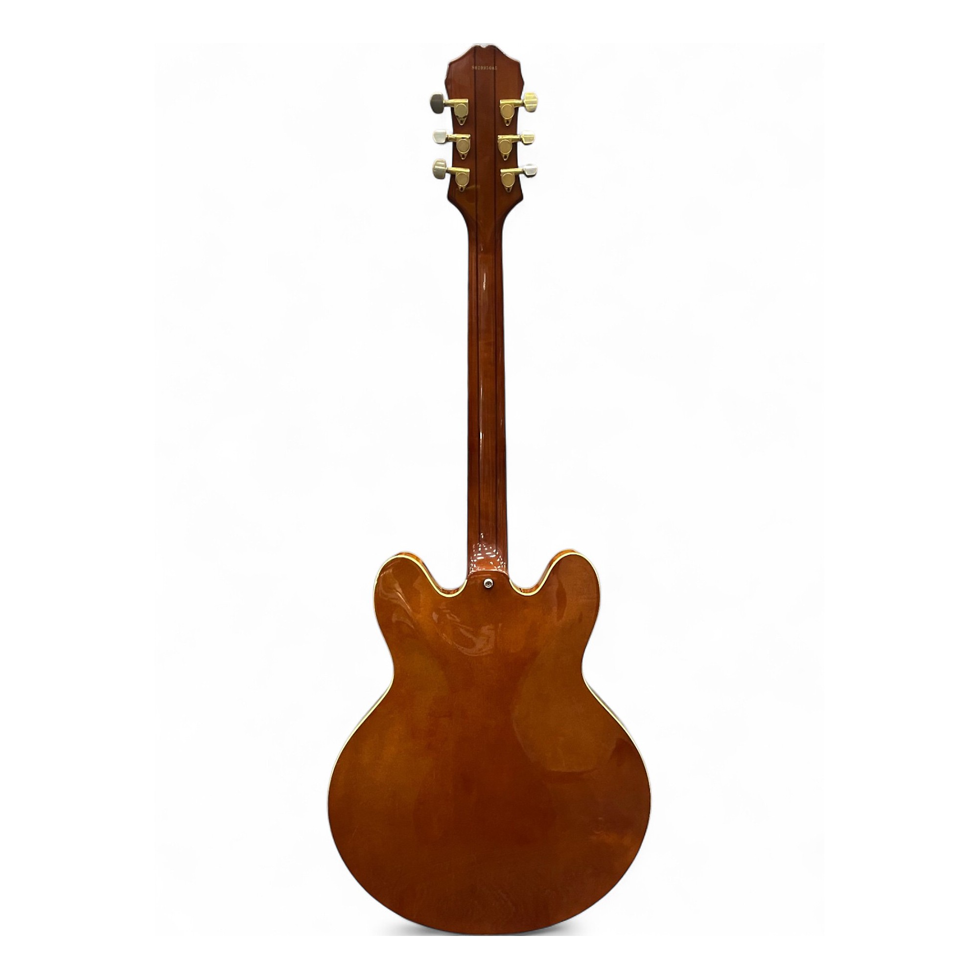 Used 2000s Epiphone Sheraton Vintage Sunburst Hollow Body Electric
