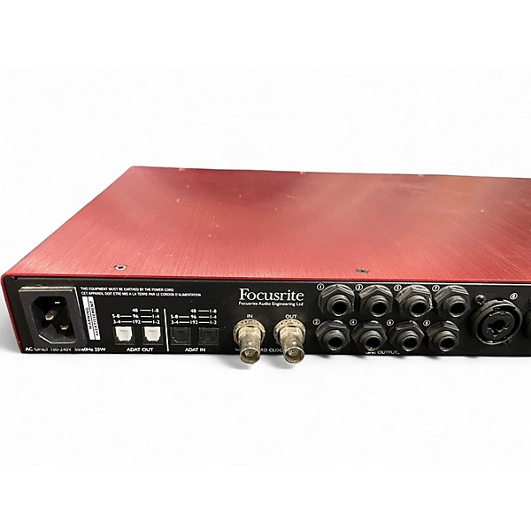 Used Focusrite Scarlett Octopre Dynamic Audio Interface