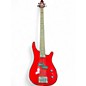 Used Rogue SX100 Candy Apple Red Electric Bass Guitar thumbnail