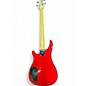 Used Rogue SX100 Candy Apple Red Electric Bass Guitar