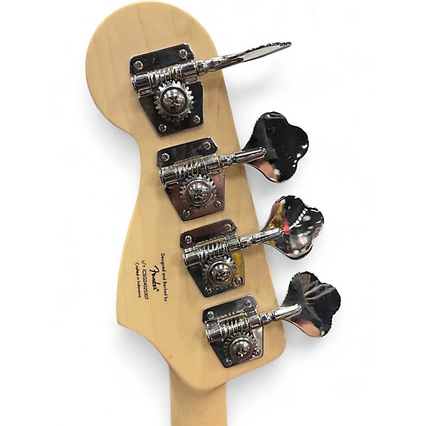 Used Squier Affinity Jazz Bass Candy Apple Red Electric Bass Guitar