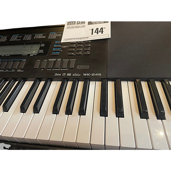 Used Casio WK245 76-Key Keyboard Workstation