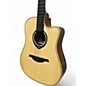 Used Lag Guitars THV20DCE Natural Acoustic Electric Guitar