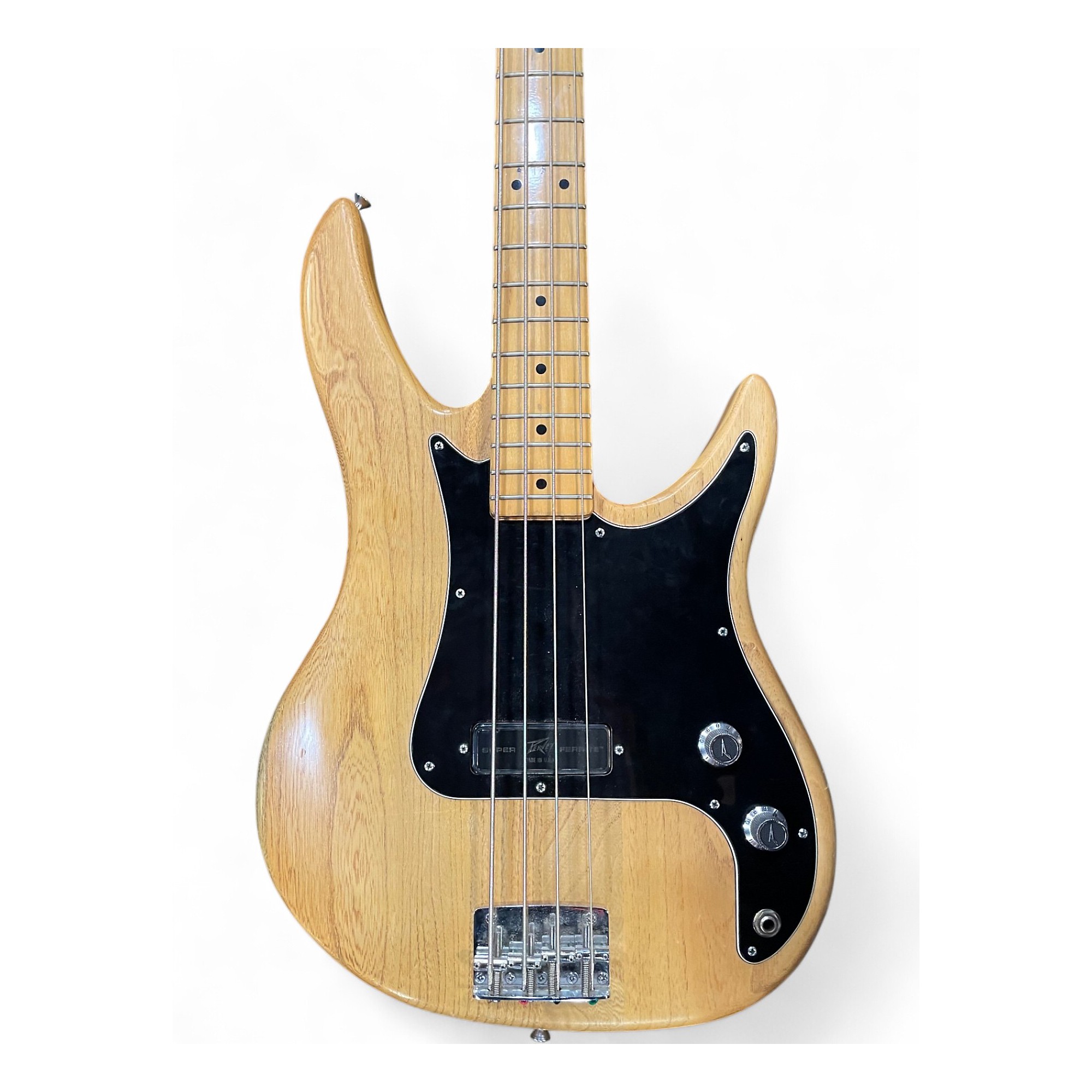 Used Peavey patriot Natural Electric Bass Guitar Natural | Guitar