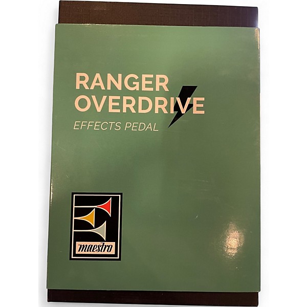 Used Maestro RANGER OVERDRIVE Effect Pedal