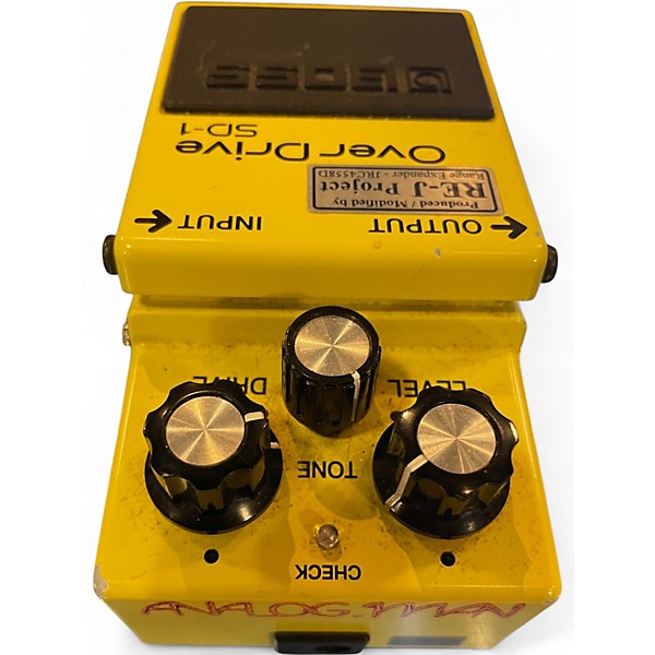 Used BOSS SD-1 ANALOGMAN Effect Pedal