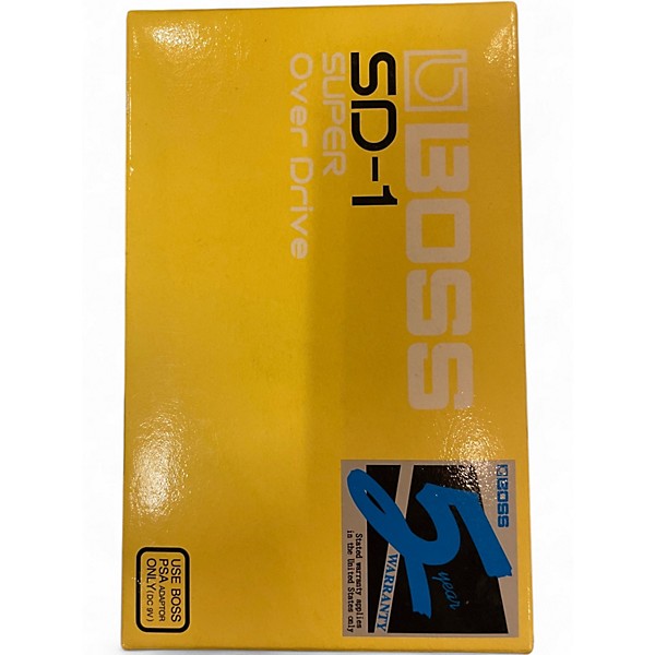 Used BOSS SD-1 ANALOGMAN Effect Pedal