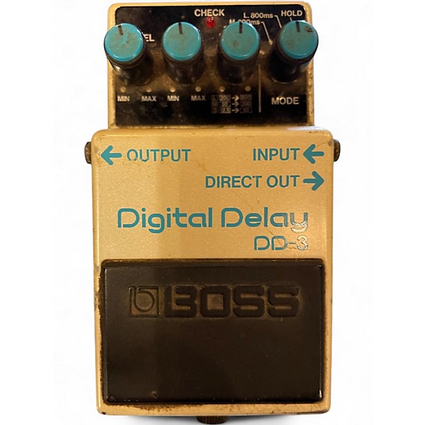 Used BOSS DD3 Digital Delay Effect Pedal