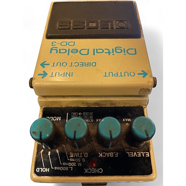 Used BOSS DD3 Digital Delay Effect Pedal