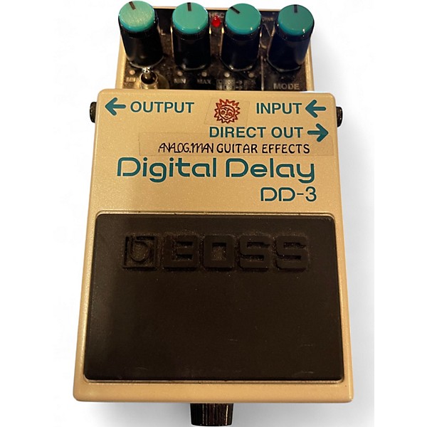 Used BOSS DD3 ANALOGMAN Effect Pedal