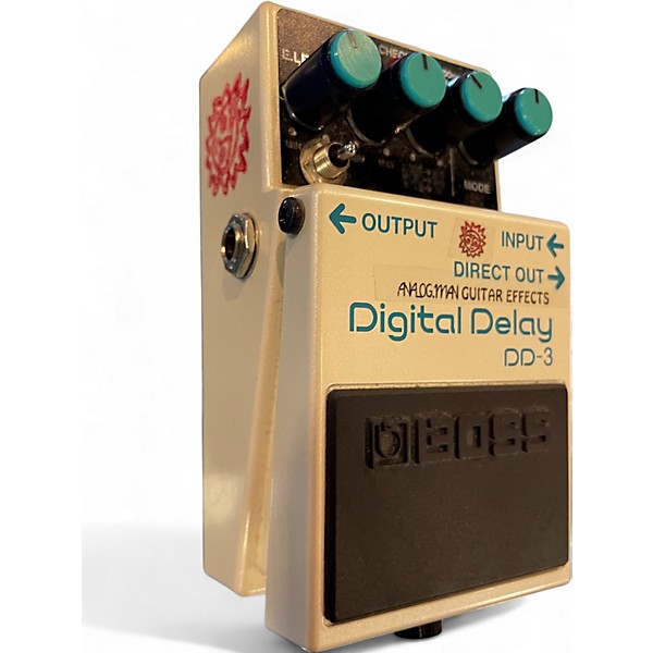 Used BOSS DD3 ANALOGMAN Effect Pedal