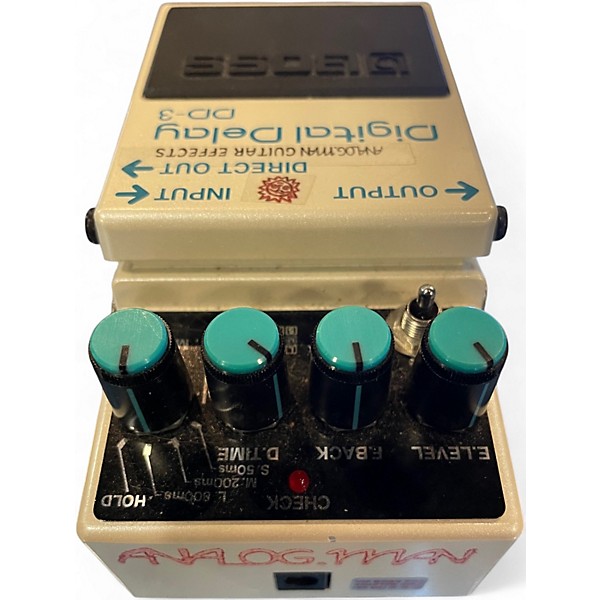 Used BOSS DD3 ANALOGMAN Effect Pedal
