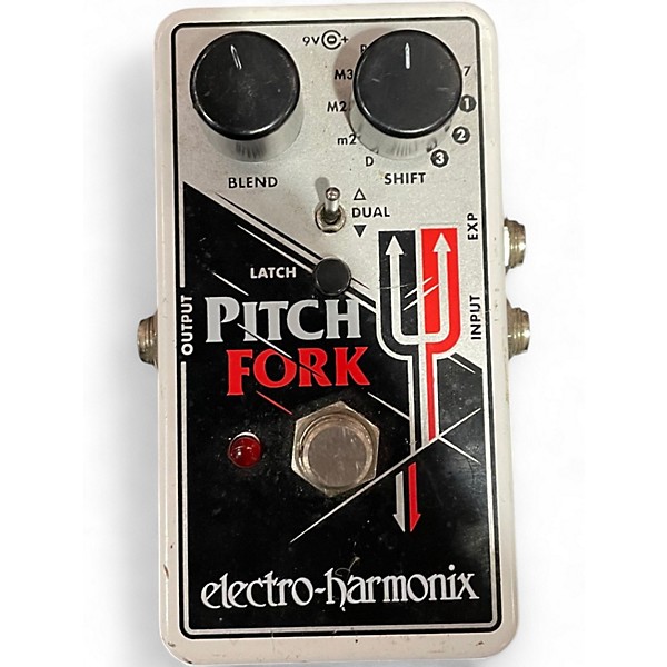 Used Electro-Harmonix Pitch Fork Polyphonic Pitch Shifting Effect Pedal