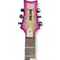 Used Daisy Rock ELITE CLASSIC LEFTY PINK WHITE BURST Solid Body Electric Guitar thumbnail