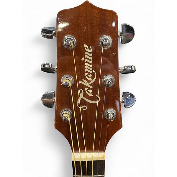 Used Takamine EF261 Natural Acoustic Electric Guitar