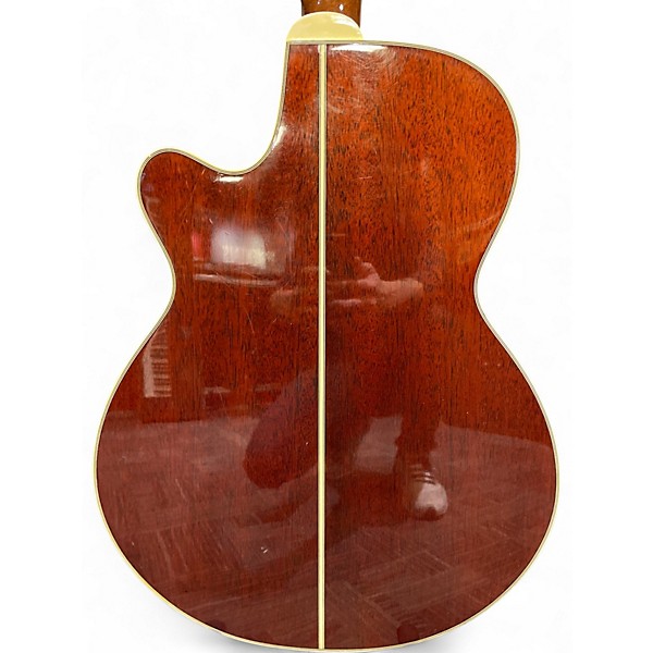 Used Takamine EF261 Natural Acoustic Electric Guitar