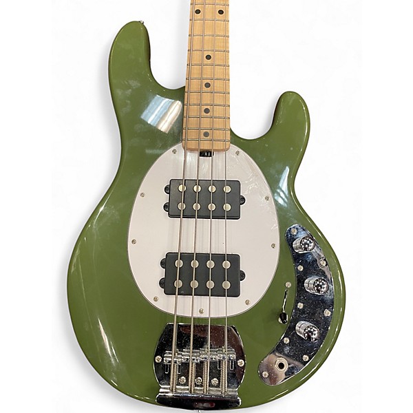 Used Sterling by Music Man SUB SERIES RAY HH 4 Olive Electric Bass Guitar