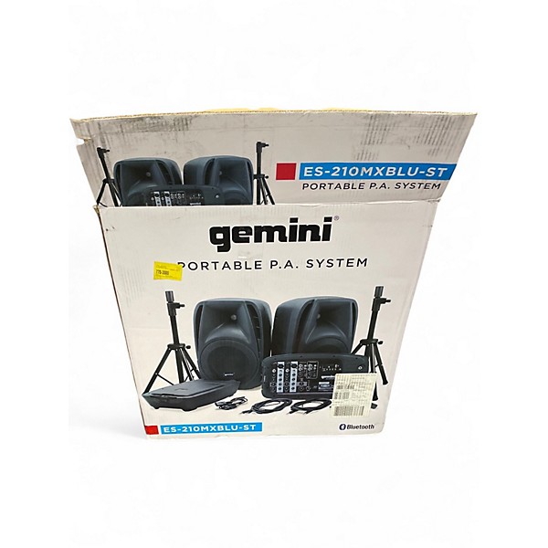 Used Gemini ES-210MXBLU-ST Sound Package