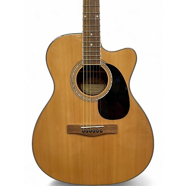 Used Mitchell O120 Natural Acoustic Electric Guitar