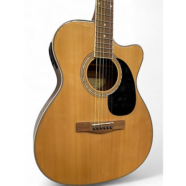 Used Mitchell O120 Natural Acoustic Electric Guitar