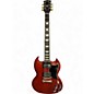 Used 2021 Gibson SG Standard '61 reissue vintage Cherry Solid Body Electric Guitar thumbnail
