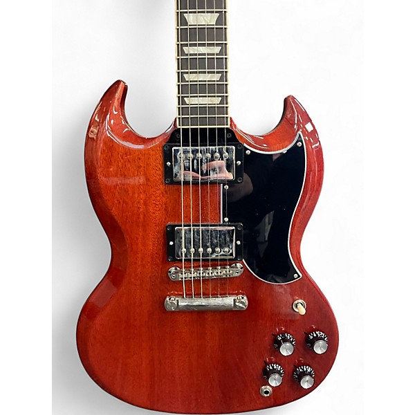Used 2021 Gibson SG Standard '61 reissue vintage Cherry Solid Body Electric Guitar