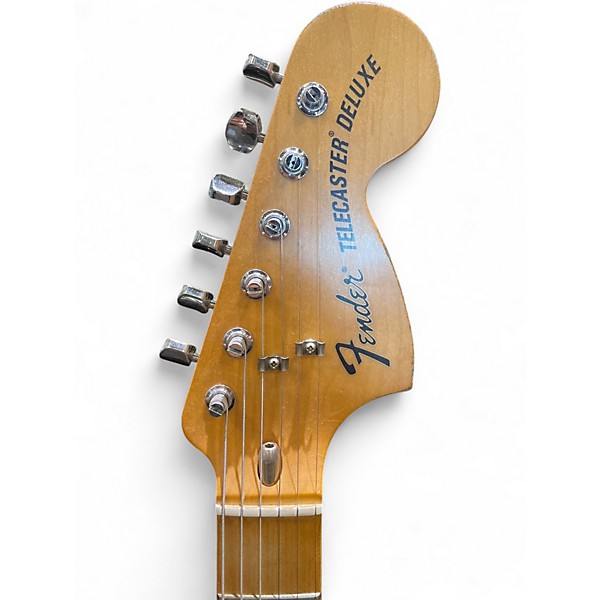 Used Fender Roadworn Telecaster Deluxe Buttercream Solid Body Electric Guitar