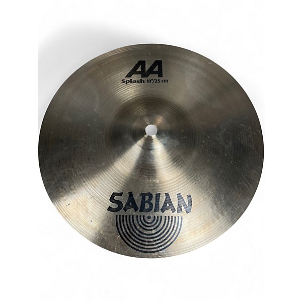 Used SABIAN 10in AA Splash Cymbal