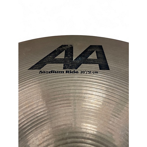 Used SABIAN 20in AA Medium Ride Cymbal