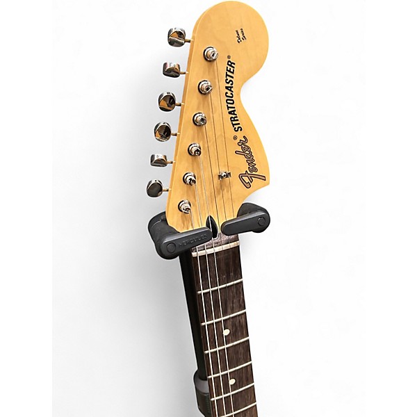 Used 2023 Fender Tom Delonge Signature Stratocaster Surf Green Solid Body Electric Guitar