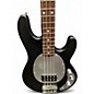 Used Ernie Ball Music Man Stingray SUB Bass Black Electric Bass Guitar