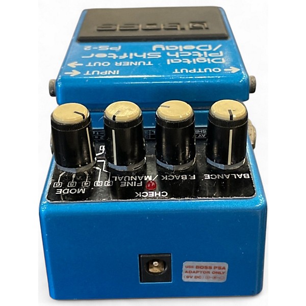 Used BOSS PS2 Digital Pitch Shifter Effect Pedal