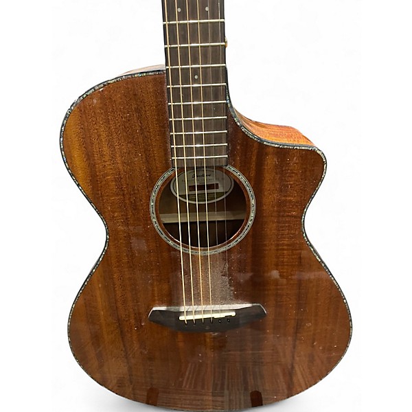 Used Breedlove PURSUIT EX CONCERT CE KK Natural Acoustic Electric Guitar