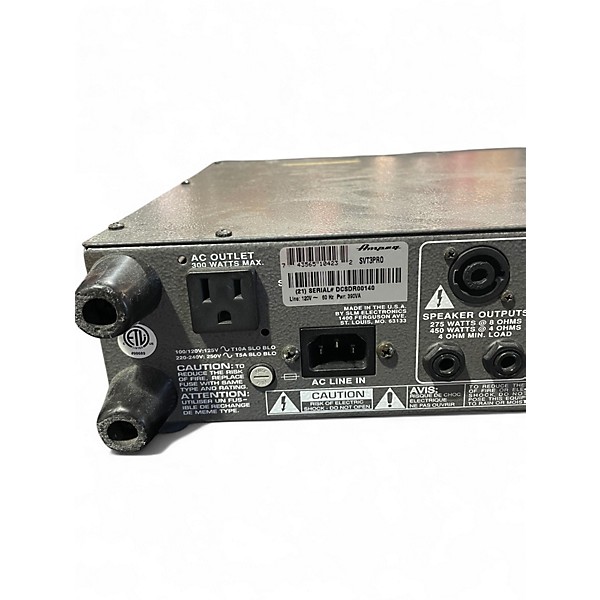 Used Ampeg SVT3PRO 450W Bass Amp Head