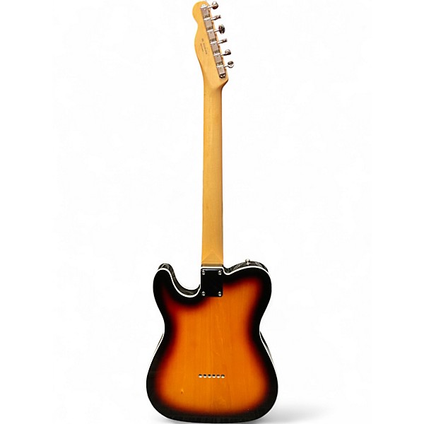 Used Fender Telecaster Custom 3 Tone Sunburst Solid Body Electric Guitar