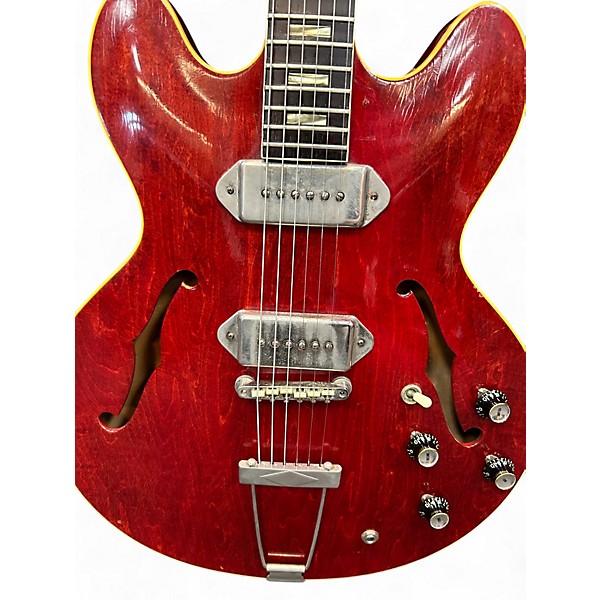 Vintage 1965 Gibson ES330 Heritage Cherry Hollow Body Electric Guitar