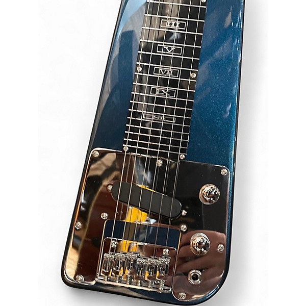 Used Rogue RLS1 Electron Blue Metallic Solid Body Electric Guitar