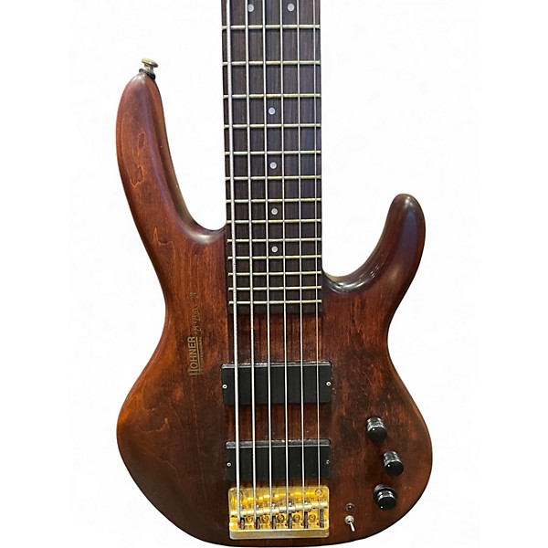 Used Hohner B BASS VI Mahogany Electric Bass Guitar