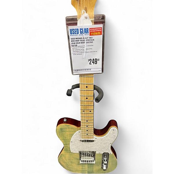 Used Michael Kelly 1953 MOD SHOP TELECASTER BLUE JEAN Solid Body Electric Guitar