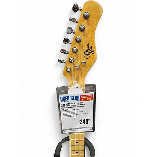 Used Michael Kelly 1953 MOD SHOP TELECASTER BLUE JEAN Solid Body Electric Guitar