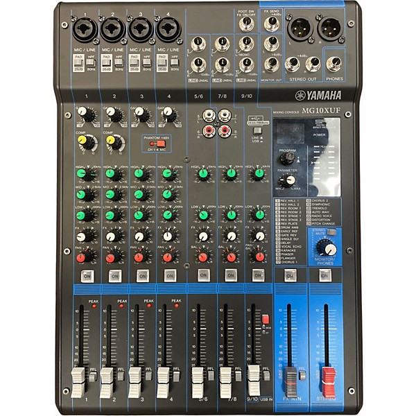 Used Yamaha mg10xuf Powered Mixer