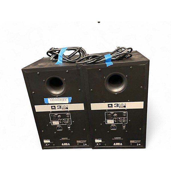 Used JBL V308P MkII 8" Powered Studio Monitor Pair Powered Monitor