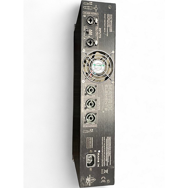 Used Matrix Elements GT1600FX Guitar Power Amp