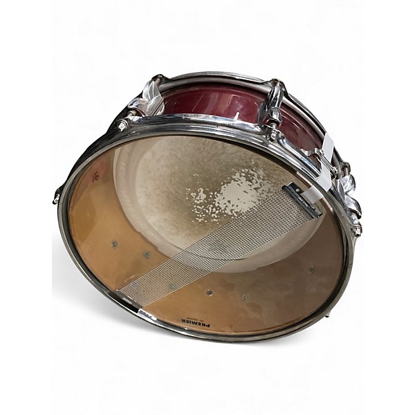 Used Premier 14in SD Snare Burgundy Drum